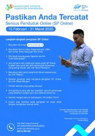 #MencatatIndonesia Dengan Berpartisipasi Aktif Pada Sensus Penduduk Online 2020